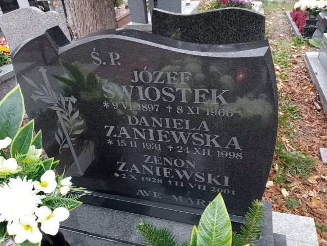 Daniela Zaniewska 1931 Wałbrzych - Grobonet - Wyszukiwarka osób pochowanych