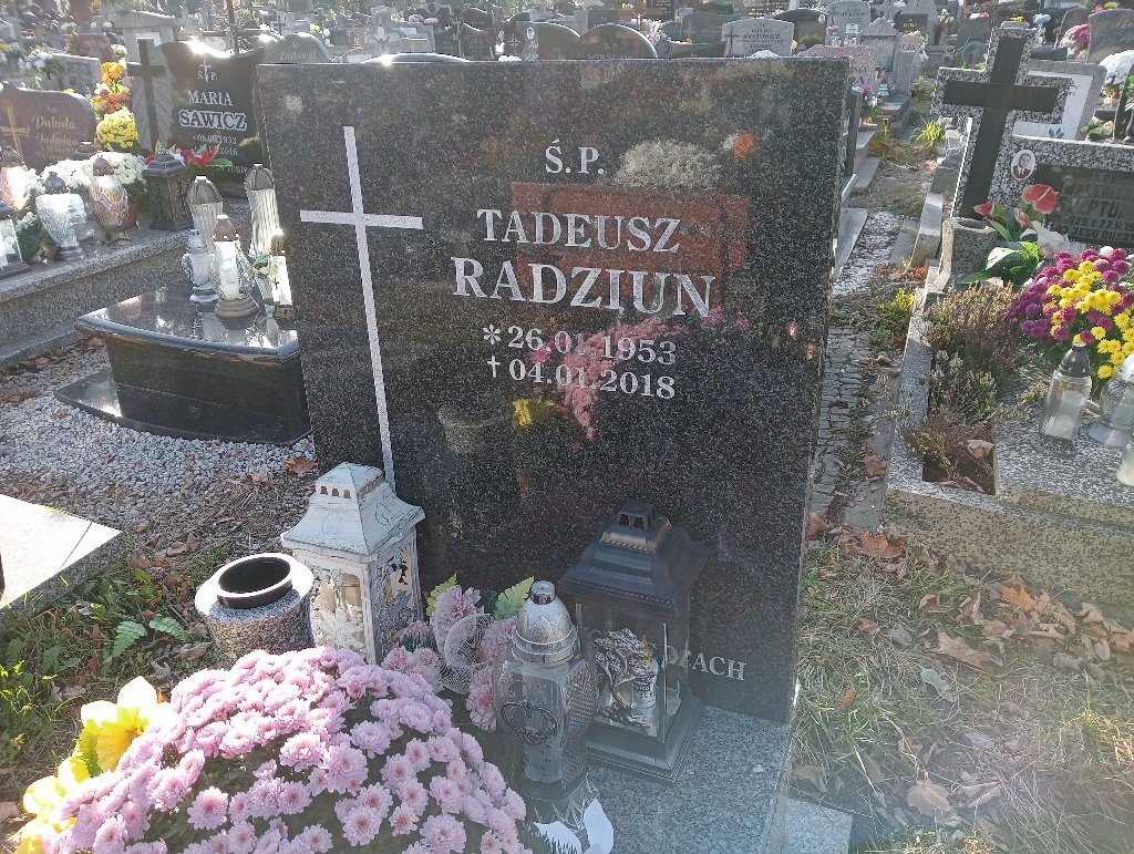 TADE Radziun 1953 Wałbrzych - Grobonet - Wyszukiwarka osób pochowanych