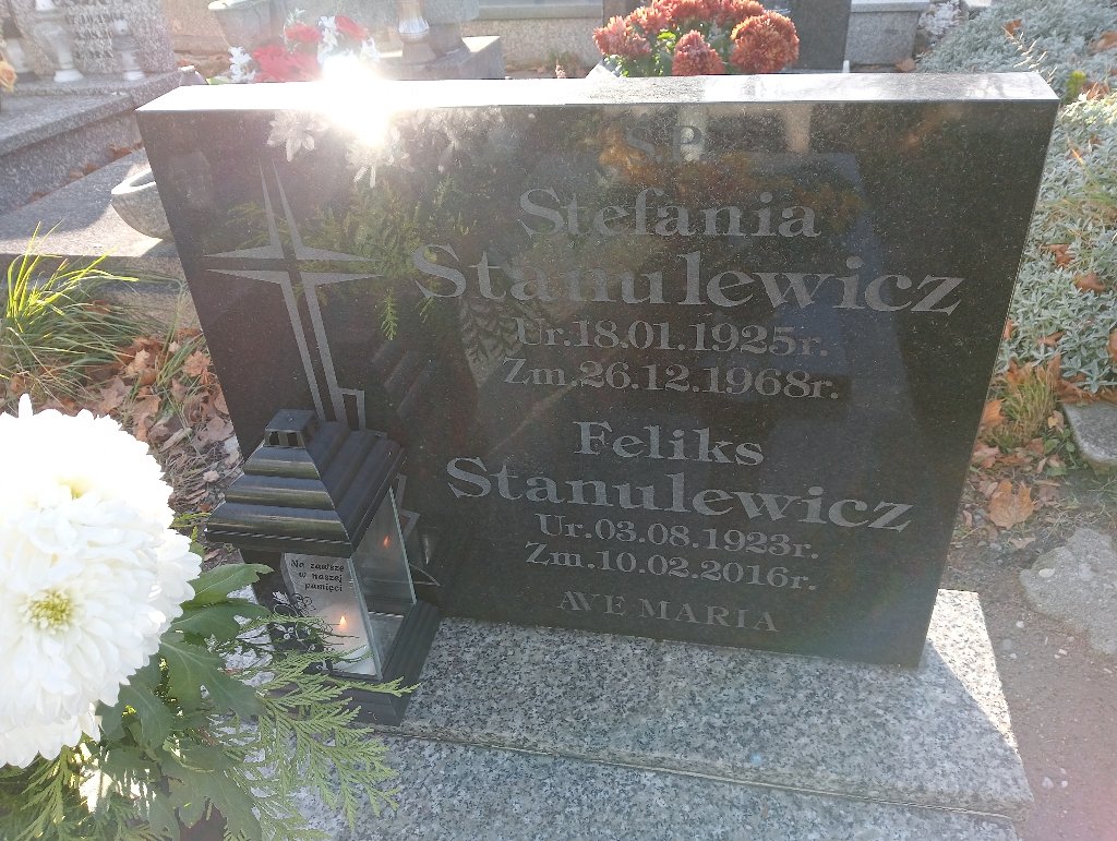 Stefania Stanulewicz 1925 Wałbrzych - Grobonet - Wyszukiwarka osób pochowanych